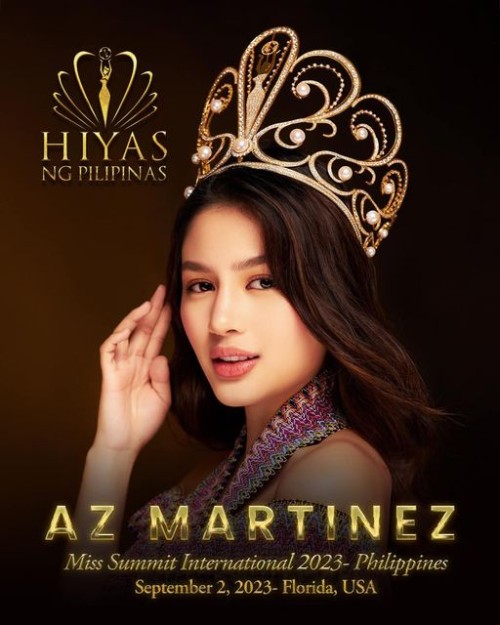 AZ Martinez to Represent the Philippines at Miss Summit International 2023