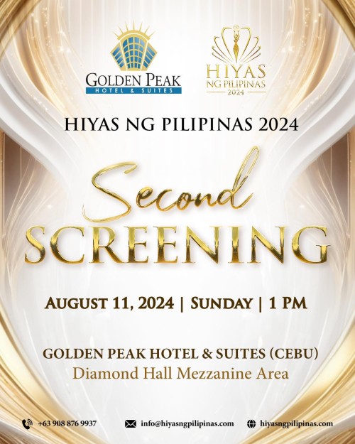 Second Screening for Hiyas ng Pilipinas 2025 in Cebu